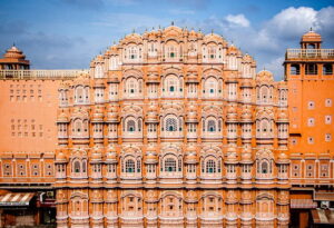 Hawa Mahal Palace in Jaipur, Rajasthan, India, a stunning architectural marvel, is among the Best Places to Visit in February.